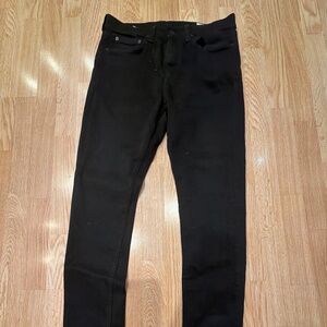 Rag & Bone black fit 1 skinny 32x32